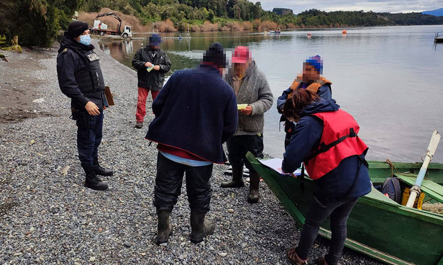 Los Lagos: Sernapesca ha cursado más de centenar de citaciones por pesca furtiva en los últimos dos años 