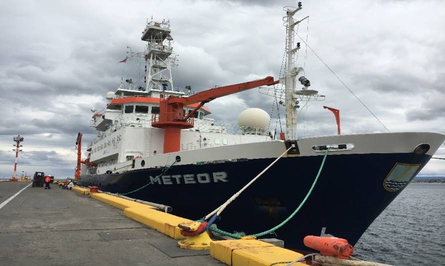 IFOP participa en crucero en barco científico Meteor